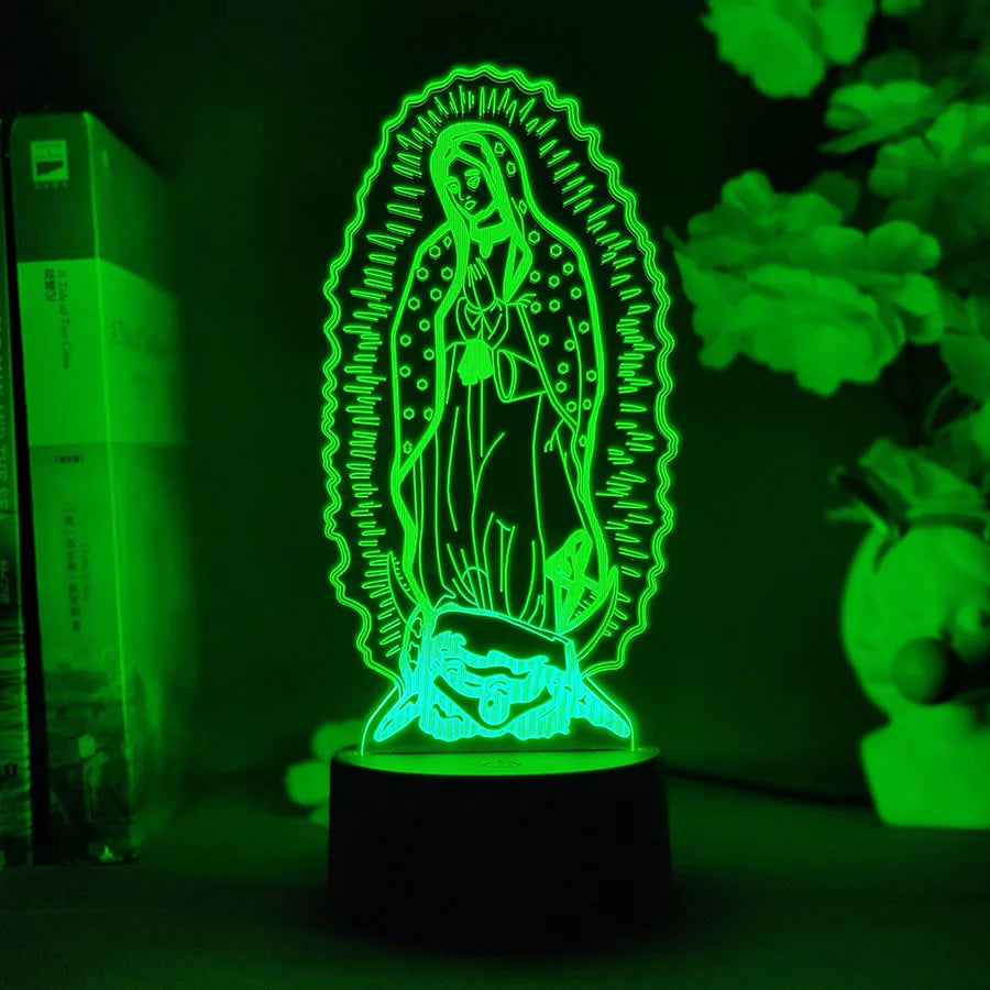 Guadalupe Glow LED Lamp