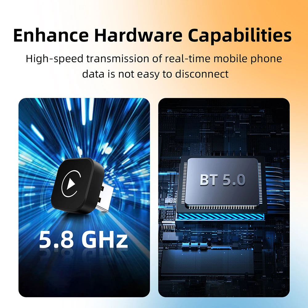 RoadEasy Wireless CarPlay Drive Hub 2 in 1